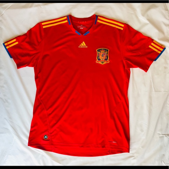 2010 Adidas Spain National Team Jersey 2010 Adidas Spain National Team Jersey